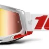 100% Racecraft 2 Goggles - Mirrored Lens St. Kith/Mirror Red [Blemished - Very Good] -Icon Store 100 racecraft2 goggles mirrored lens st kith mirror red blemished very good st kith mirror red