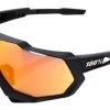 100% Speedtrap Sunglasses -Icon Store 100 speedtrap sunglasses black red lens