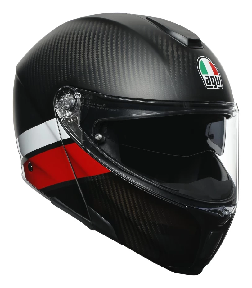AGV Sportmodular Carbon Layer Helmet 10 AGV Sportmodular Carbon Layer Helmet - Image 8