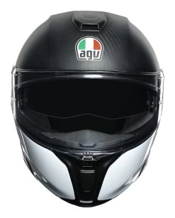 AGV Sportmodular Carbon Layer Helmet 21 AGV Sportmodular Carbon Layer Helmet -Icon Store agv sportmodular carbon layer helmet matte carbon red blue 5