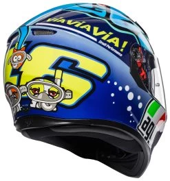AGV K3 SV Rossi Misano 2015 Helmet -Icon Store agvk3 sv rossi misano2015 helmet 3