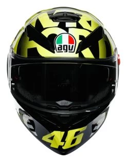 AGV K3 SV Tribe 46 Helmet -Icon Store agvk3 sv tribe46 helmet black yellow white 2