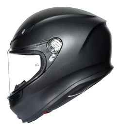 AGV K6 Helmet Matte Black / MS [Blemished - Very Good] -Icon Store agvk6 helmet matte black ms blemished very good matte black 4