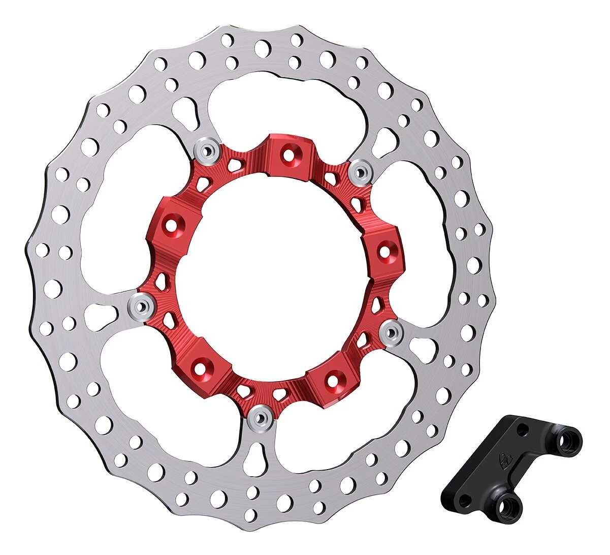 Arlen Ness 14" Full-Floating Big Billet Brake Rotor For Harley Touring 2014-2023 - Image 2