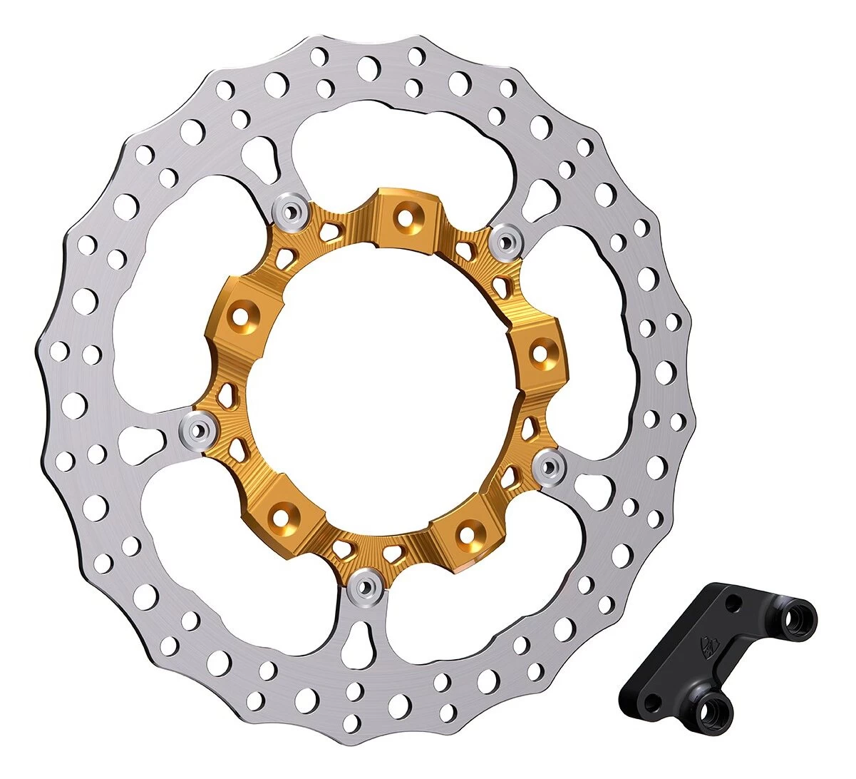 Arlen Ness 14" Full-Floating Big Billet Brake Rotor For Harley Touring 2014-2023 - Image 3