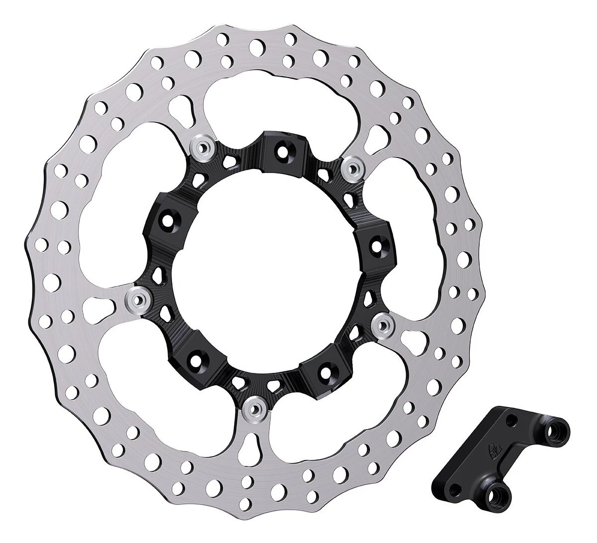 Arlen Ness 14" Full-Floating Big Billet Brake Rotor For Harley Touring 2014-2023