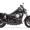 Bassani Road Rage II 2-Into-1 Exhaust For Harley Dyna With Tall Shocks 1991-2017