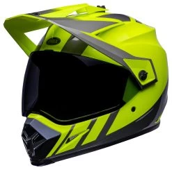 Bell Helmets Bell MX-9 Adventure Mips Dash Helmet 30 Bell Helmets Bell MX-9 Adventure Mips Dash Helmet -Icon Store bell helmets mx9 adv mi dash hi viz yellow grey