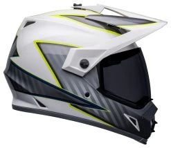Bell Helmets Bell MX-9 Adventure Mips Dalton Helmet -Icon Store bell mx9 adventure mips dalton helmet white grey hi viz yellow 3