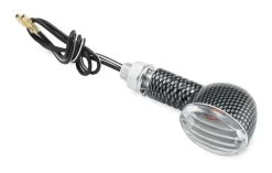 BikeMaster Mini-Stalk Turn Signals -Icon Store bike master mini stalk turn signals carbon clear
