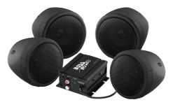 Boss Audio Rebel 1000 Watt 4 Speaker Bluetooth Sound System