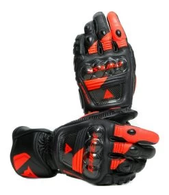 Dainese Druid 3 Gloves 16 Dainese Druid 3 Gloves -Icon Store dainese druid3 gloves black fluo red