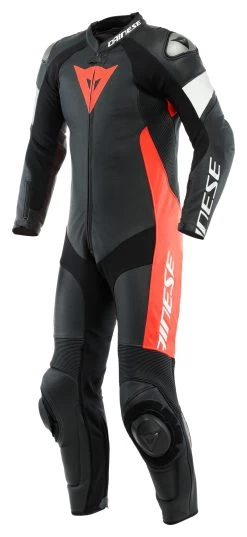 Dainese Tosa Perforated Race Suit -Icon Store dainese tosa perforated leather suit black black white 2