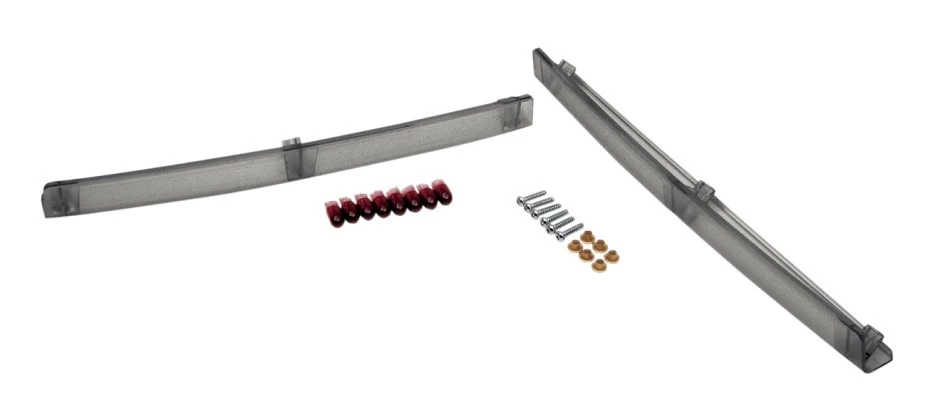 Drag Specialties Tour-Pak Smoked Side Kens Kit For Harley Touring 1985-2005