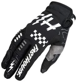 Fasthouse Off-Road Gloves -Icon Store fasthouse off road gloves black white 2