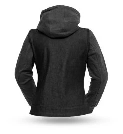 First Manufacturing Essex Women's Jacket -Icon Store first manufacturing essex womens jacket black grey 1