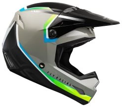 Fly Racing Kinetic Vision Helmet 13 Fly Racing Kinetic Vision Helmet -Icon Store fly racing kinetic vision helmet grey black 1
