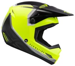 Fly Racing Kinetic Vision Helmet 17 Fly Racing Kinetic Vision Helmet -Icon Store fly racing kinetic vision helmet hi viz black 1