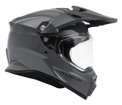 Fly Racing Trekker Helmet Grey / SM [Open Box] -Icon Store fly racing trekker helmet grey sm open box grey 2