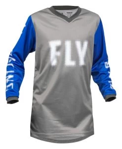 Fly Racing Youth F-16 Jersey 18 Fly Racing Youth F-16 Jersey -Icon Store fly racing youth f16 jersey grey red 2