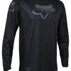 Fox Racing 180 Blackout Jersey -Icon Store fox racing180 blackout jersey black black