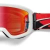 Fox Racing Main Goat Strafer Goggles Red [Open Box] -Icon Store fox racing main goat strafer goggles red open box red