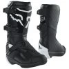 Fox Racing Youth Comp Boots Black / Youth 5 [Open Box] -Icon Store fox racing youth comp boots black youth5 open box black