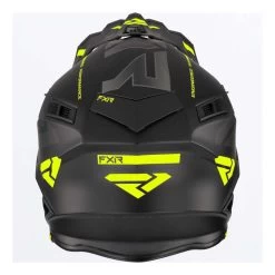 FXR Helium Race Div Helmet 40 FXR Helium Race Div Helmet -Icon Store fxr helium race div helmet black hi viz 3