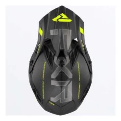 FXR Helium Race Div Helmet 41 FXR Helium Race Div Helmet -Icon Store fxr helium race div helmet black hi viz 4