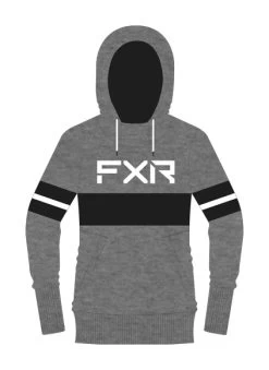 FXR Stripe Pullover Women's Hoodie -Icon Store fxr stripe pullover womens hoodie 1