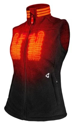 Gerbing 7V Thermite 2.0 Women's Fleece Heated Vest 10 Gerbing 7V Thermite 2.0 Women's Fleece Heated Vest -Icon Store gerbing7 v thermite20 womens fleece heated vest black 1