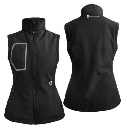 Gerbing 7V Torrid 2.0 Women's Softshell Heated Vest -Icon Store gerbing7 v torrid20 womens softshell heated vest black 2