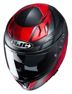 HJC I 70 Reden Helmet 9 HJC I 70 Reden Helmet -Icon Store hj ci70 reden helmet black grey red 1