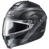 HJC C91SN Taly Dual Lens Helmet 1 HJC C91SN Taly Dual Lens Helmet -Icon Store hjcc91 sn taly dual lens helmet black grey