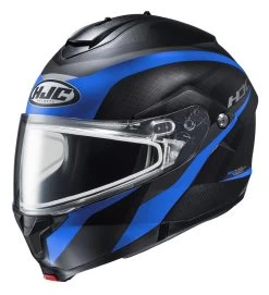 HJC C91SN Taly Dual Lens Helmet 10 HJC C91SN Taly Dual Lens Helmet -Icon Store hjcc91 sn taly dual lens helmet black grey 2