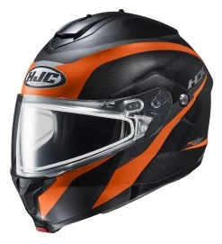 HJC C91SN Taly Dual Lens Helmet 11 HJC C91SN Taly Dual Lens Helmet -Icon Store hjcc91 sn taly dual lens helmet black grey 3