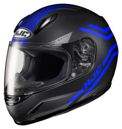 HJC Youth CL-Y Strix Helmet 13 HJC Youth CL-Y Strix Helmet -Icon Store hjccly strix youth helmet black blue