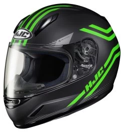 HJC Youth CL-Y Strix Helmet 14 HJC Youth CL-Y Strix Helmet -Icon Store hjccly strix youth helmet black green