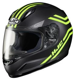 HJC Youth CL-Y Strix Helmet 15 HJC Youth CL-Y Strix Helmet -Icon Store hjccly strix youth helmet black hi viz