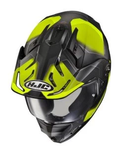 HJC DS-X1 Synergy Helmet 10 HJC DS-X1 Synergy Helmet -Icon Store hjcdsx1 synergy helmet black hi viz 2