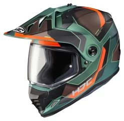HJC DS-X1 Synergy Helmet 11 HJC DS-X1 Synergy Helmet -Icon Store hjcdsx1 synergy helmet green orange brown