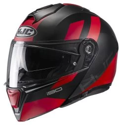 HJC I90 Syrex Helmet -Icon Store hjci90 syrex helmet black red