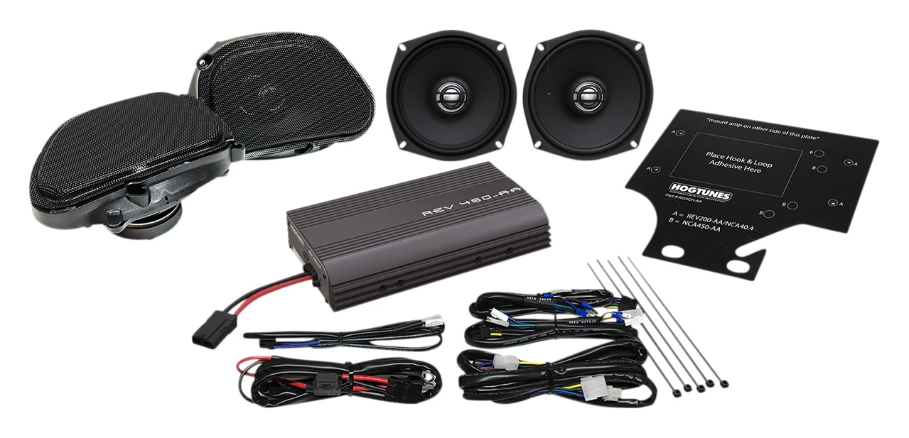 Hogtunes 200-Watt Amp And Speaker Kit For Harley Road Glide 2011-2013