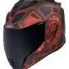 Icon Airflite Blockchain Helmet Red/Black / MD [Open Box] -Icon Store icon airflite blockchain helmet red black md open box red black