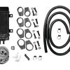 Jagg Vertical Frame Mount Wide Line Oil Cooler For Harley 1955-2022 -Icon Store jagg vertical frame mount wide line oil cooler for harley19842015 black