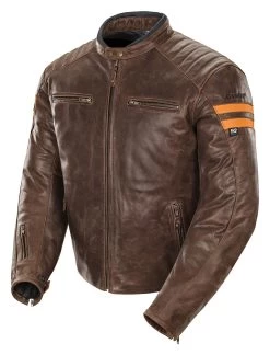 Joe Rocket Classic '92 Jacket -Icon Store joe rocket classic92 jacket brown orange