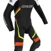 Joe Rocket Speedmaster 7.0 One-Piece Race Suit Black/Red/Hi-Viz Yellow / 48 [Demo - Good] -Icon Store joe rocket speedmaster70 one piece race suit black red hi viz yellow48 demo good black red hi viz yellow