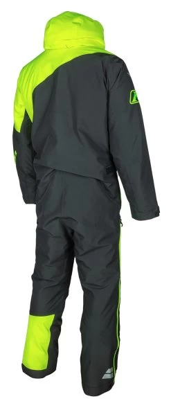 Klim Railslide One-Piece Suit -Icon Store klim railslide one piece suit grey hi viz yellow 1