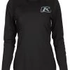 Klim Solstice -1.0 Women's Shirt -Icon Store klim solstice10 womens shirt black