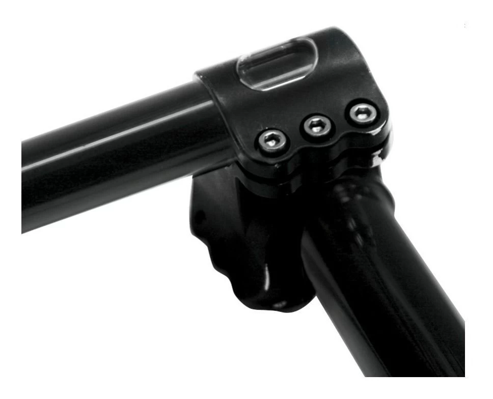 Klock Werks Narrow Kliphanger Handlebars For Harley 10" Tall / Black Bars / Black Clamps [Previously Installed]